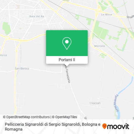 Mappa Pellicceria Signaroldi di Sergio Signaroldi