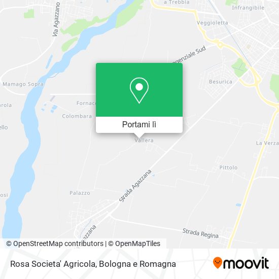 Mappa Rosa Societa' Agricola