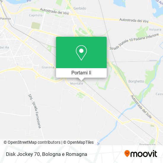 Mappa Disk Jockey 70