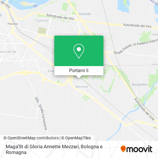 Mappa Maga'St di Gloria Annette Mezzari