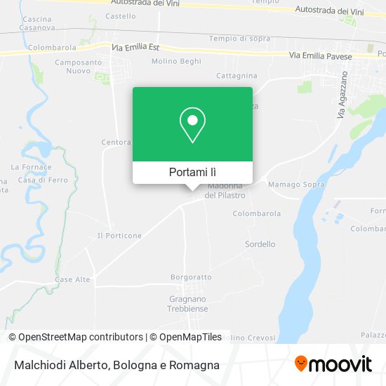 Mappa Malchiodi Alberto