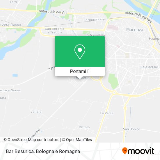 Mappa Bar Besurica
