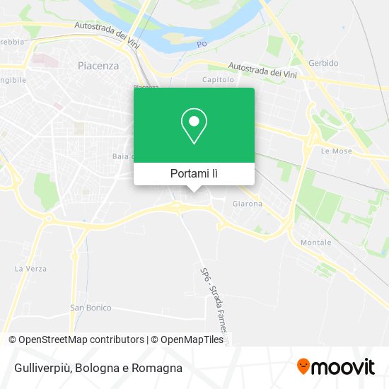 Mappa Gulliverpiù