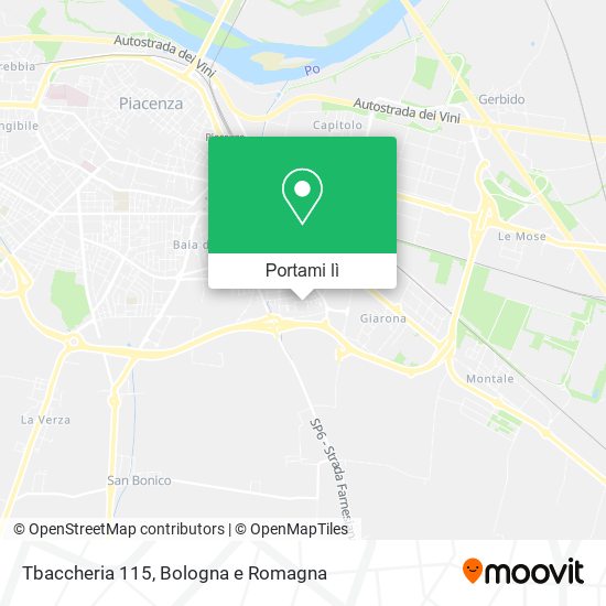 Mappa Tbaccheria 115