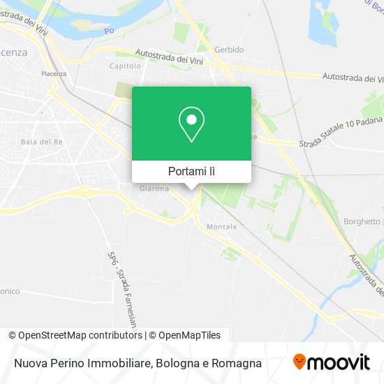 Mappa Nuova Perino Immobiliare