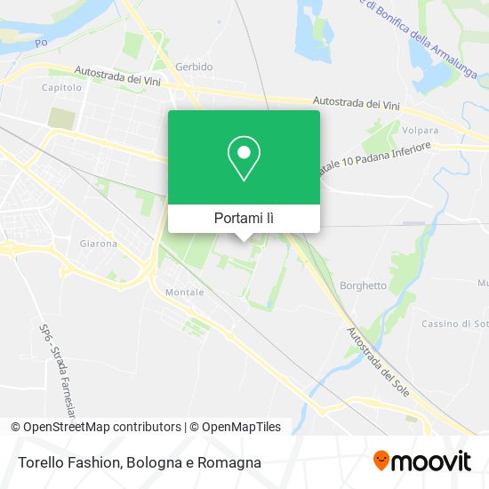 Mappa Torello Fashion