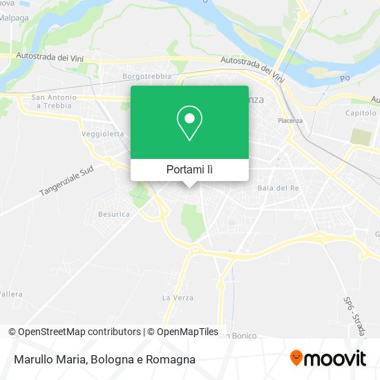 Mappa Marullo Maria