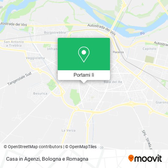 Mappa Casa in Agenzi