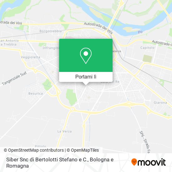 Mappa Siber Snc di Bertolotti Stefano e C.