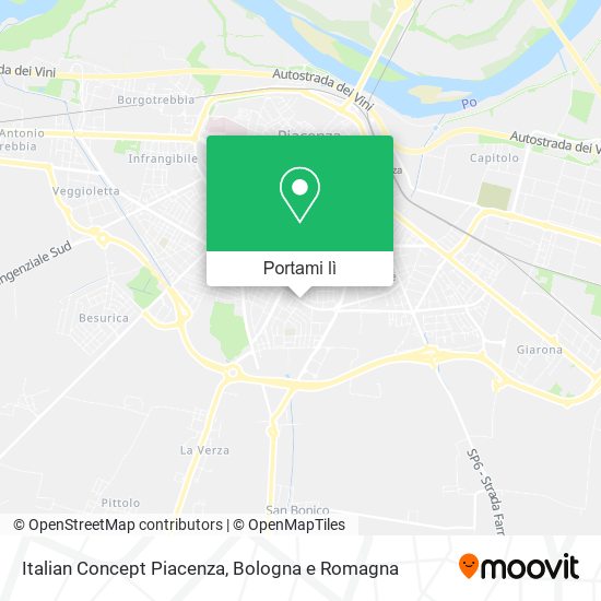 Mappa Italian Concept Piacenza