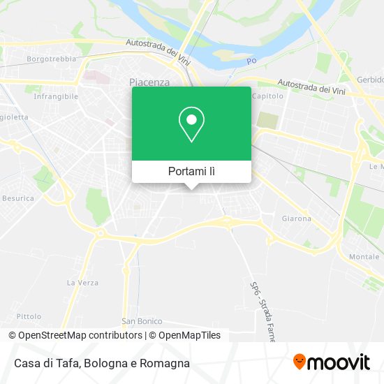 Mappa Casa di Tafa