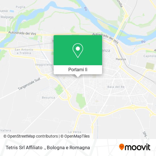 Mappa Tetris Srl Affiliato .