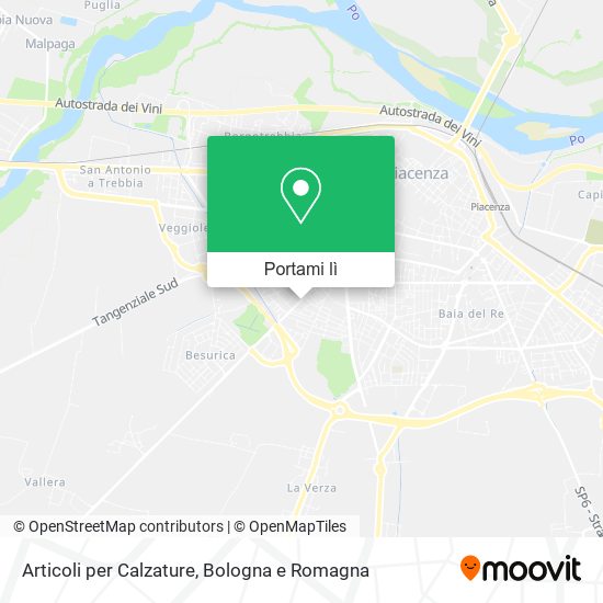 Mappa Articoli per Calzature