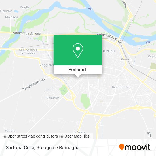 Mappa Sartoria Cella