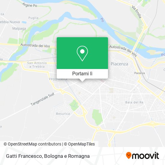 Mappa Gatti Francesco