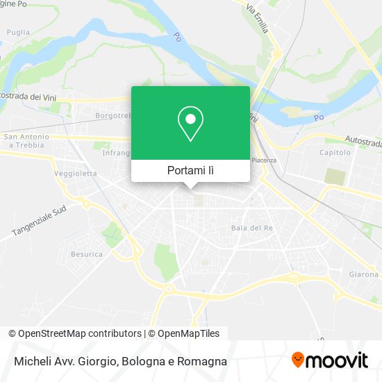 Mappa Micheli Avv. Giorgio