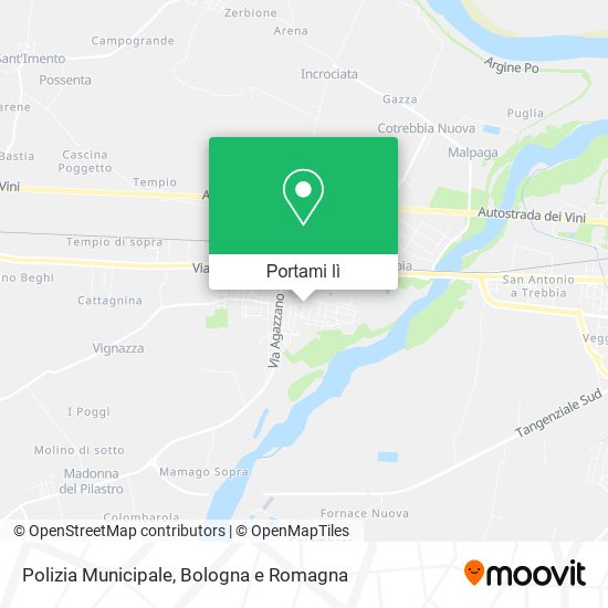 Mappa Polizia Municipale