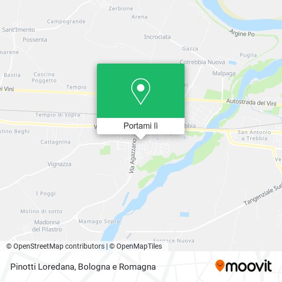 Mappa Pinotti Loredana