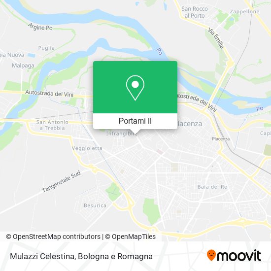Mappa Mulazzi Celestina