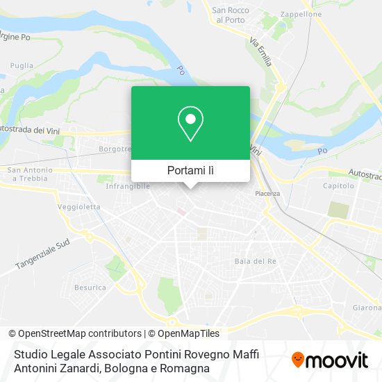 Mappa Studio Legale Associato Pontini Rovegno Maffi Antonini Zanardi