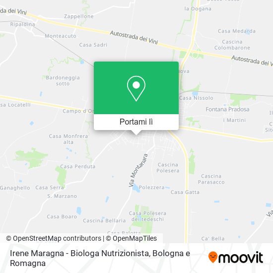Mappa Irene Maragna - Biologa Nutrizionista