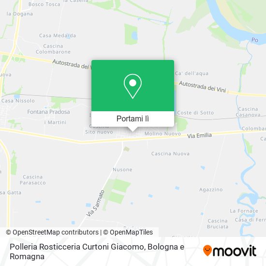 Mappa Polleria Rosticceria Curtoni Giacomo