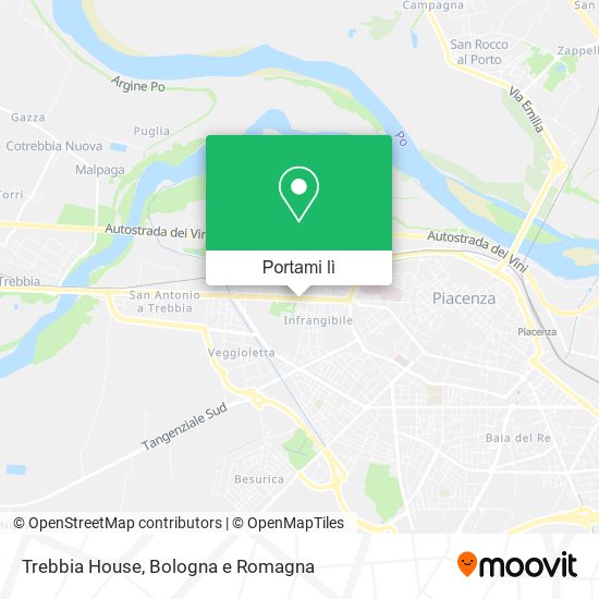 Mappa Trebbia House