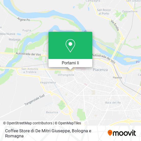 Mappa Coffee Store di De Mitri Giuseppe