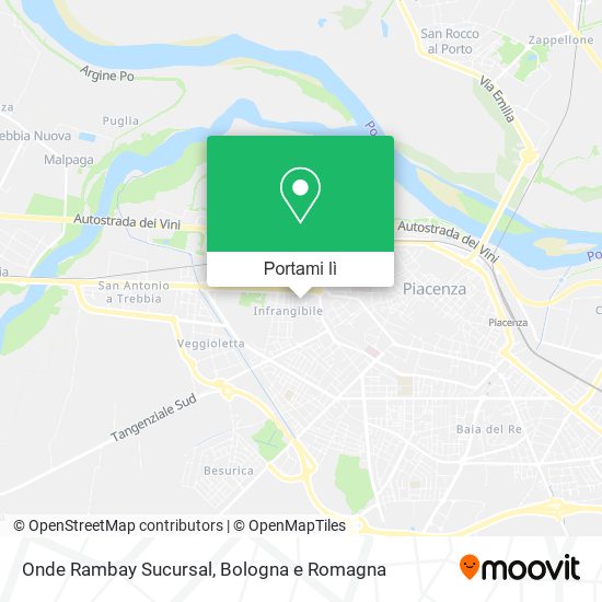 Mappa Onde Rambay Sucursal
