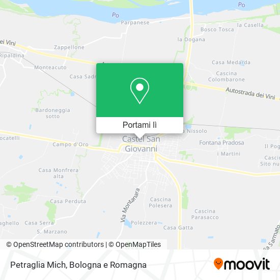 Mappa Petraglia Mich