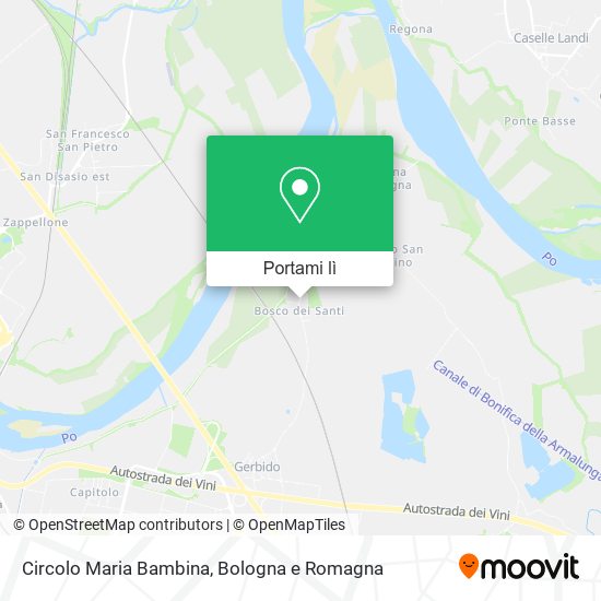Mappa Circolo Maria Bambina