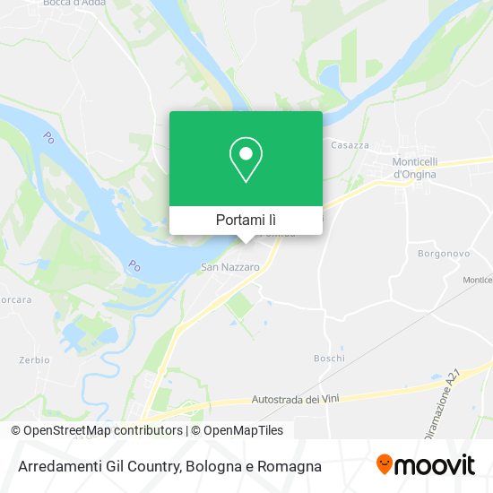 Mappa Arredamenti Gil Country