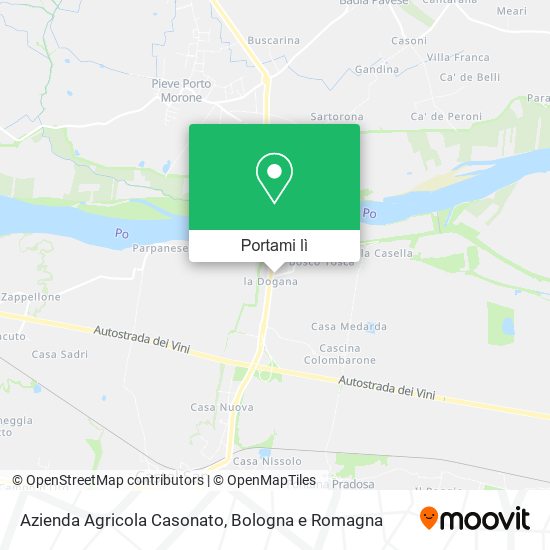 Mappa Azienda Agricola Casonato