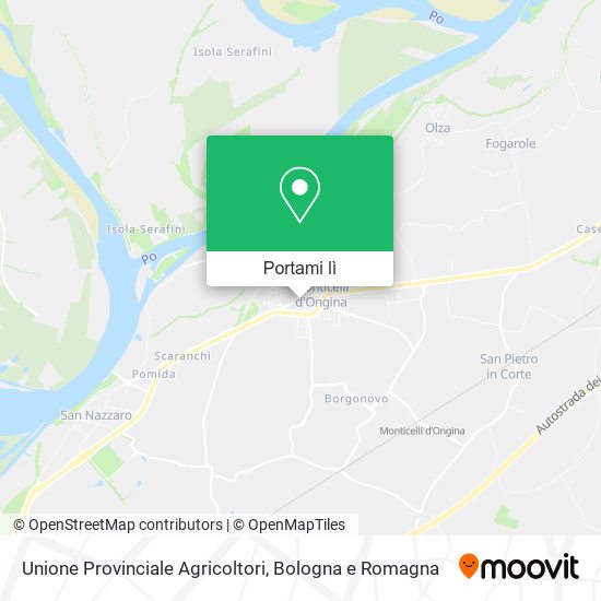 Mappa Unione Provinciale Agricoltori