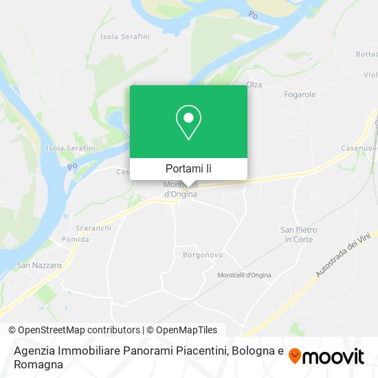 Mappa Agenzia Immobiliare Panorami Piacentini