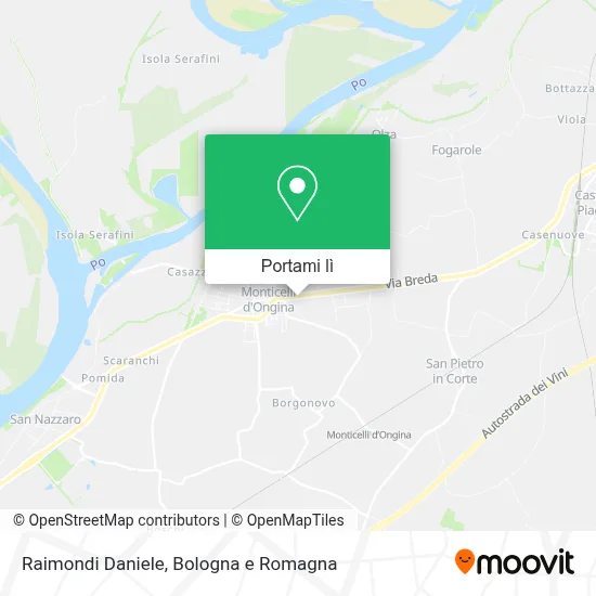 Mappa Raimondi Daniele