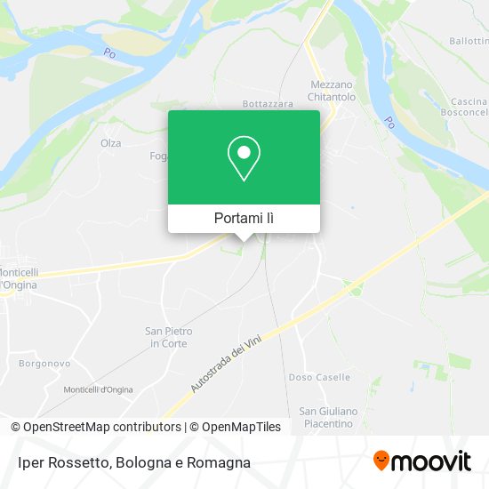 Mappa Iper Rossetto