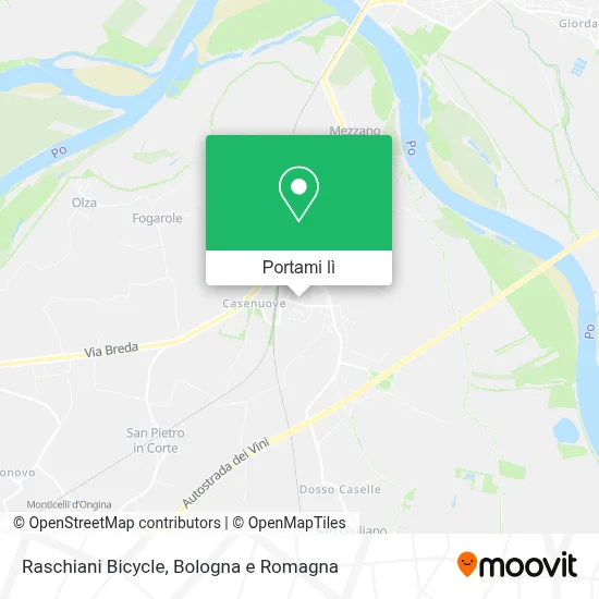 Mappa Raschiani Bicycle