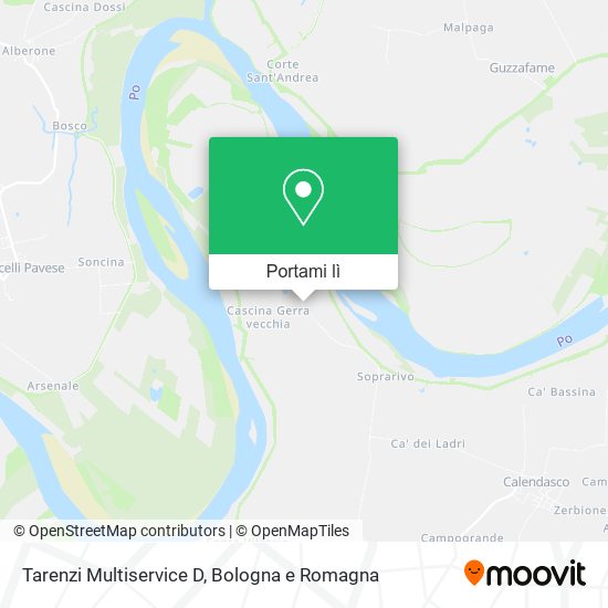 Mappa Tarenzi Multiservice D