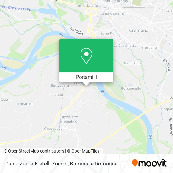 Mappa Carrozzeria Fratelli Zucchi