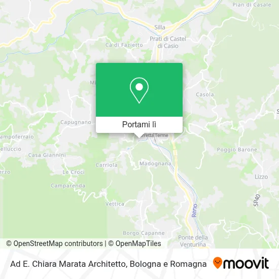 Mappa Ad E. Chiara Marata Architetto