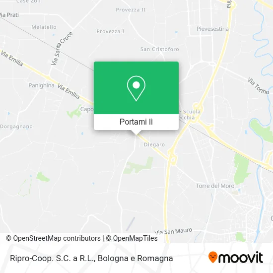 Mappa Ripro-Coop. S.C. a R.L.