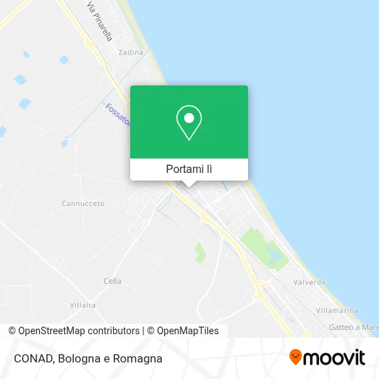 Mappa CONAD