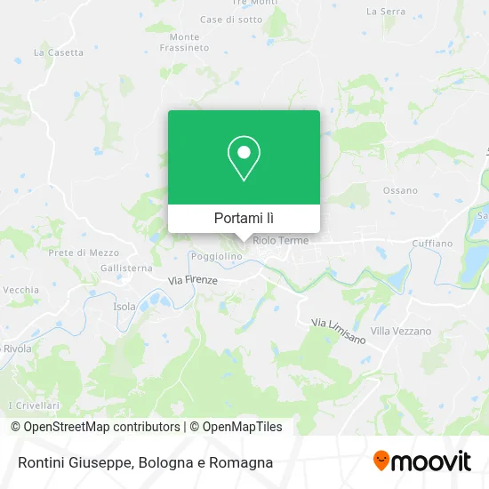 Mappa Rontini Giuseppe