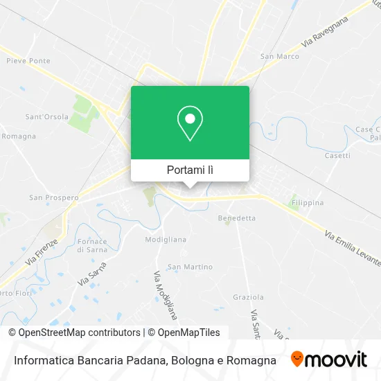 Mappa Informatica Bancaria Padana