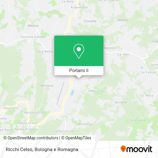 Mappa Ricchi Celso