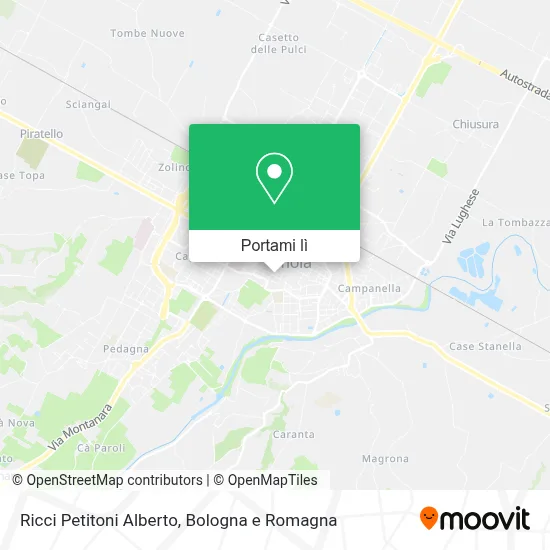 Mappa Ricci Petitoni Alberto