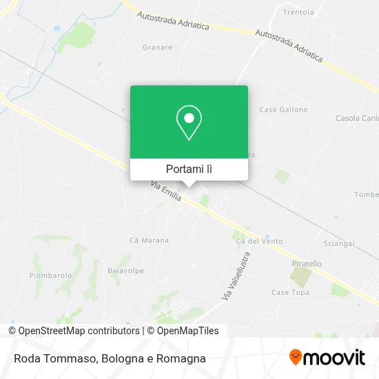Mappa Roda Tommaso