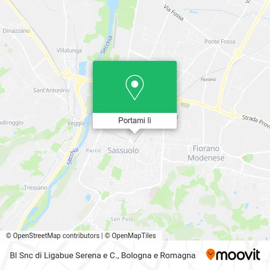 Mappa Bl Snc di Ligabue Serena e C.
