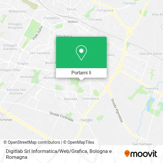 Mappa Digitlab Srl Informatica / Web / Grafica